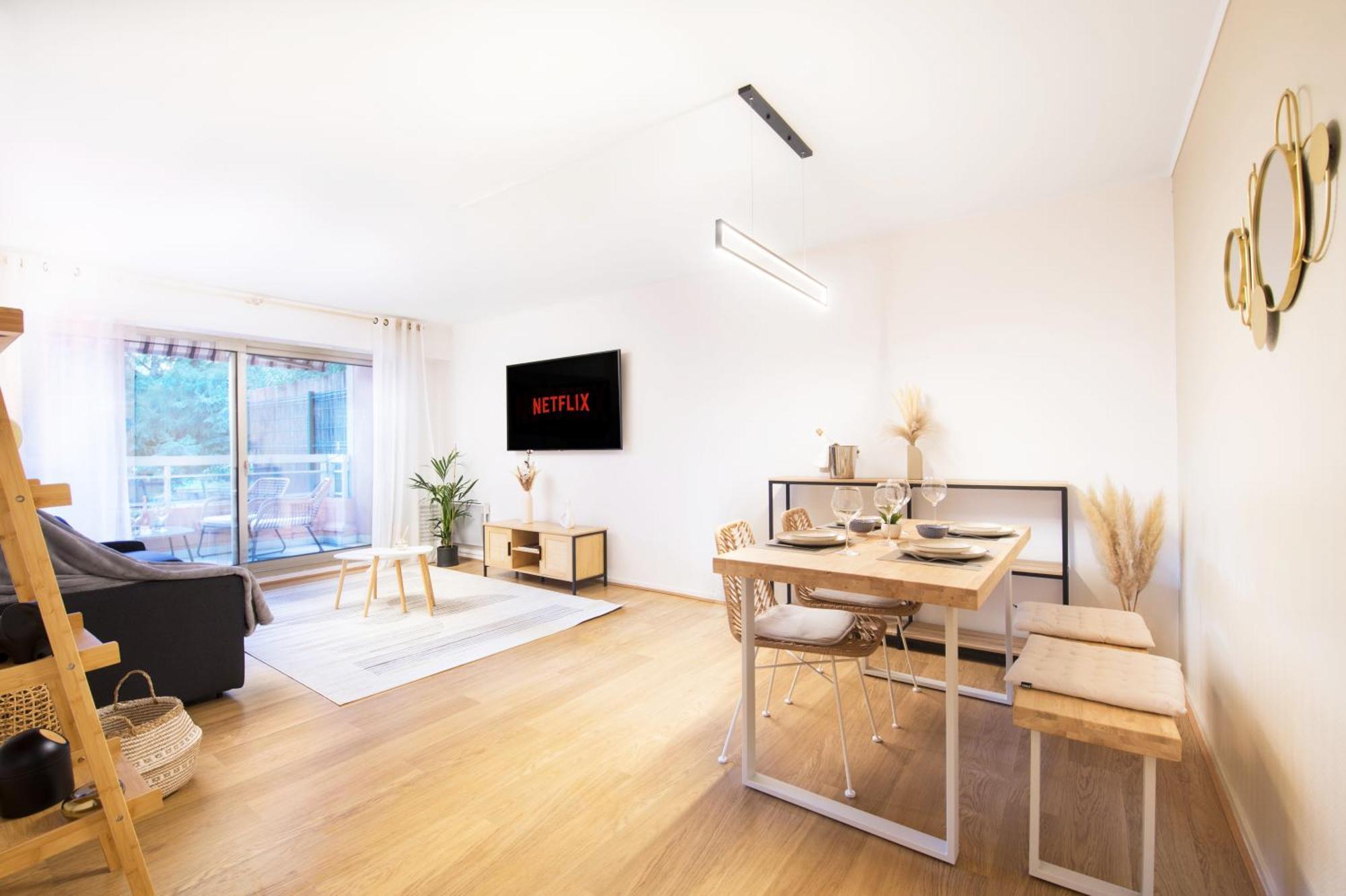 Appartement Renove - Terrasse - Parking - Bm Nice Luaran gambar