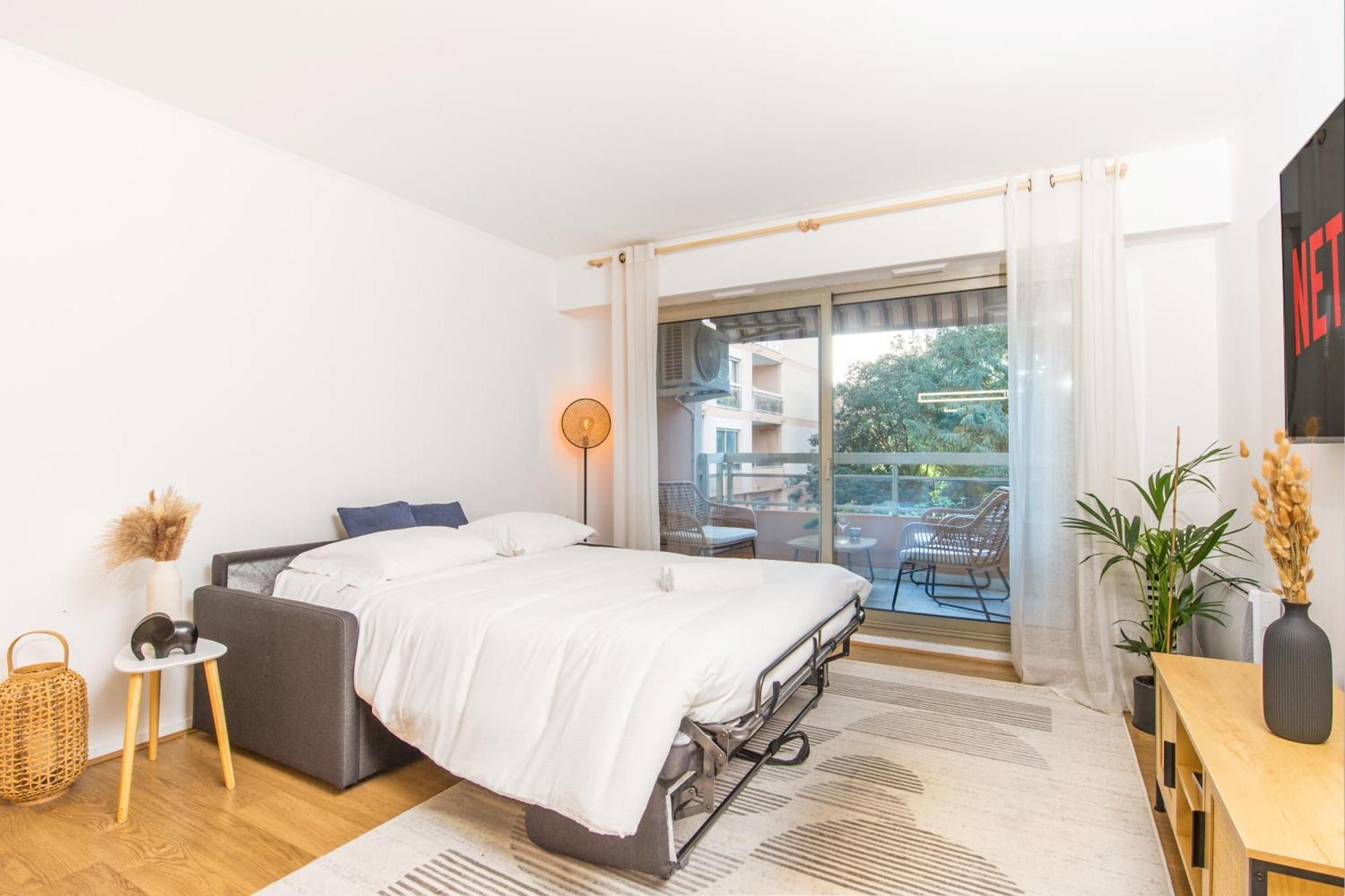 Appartement Renove - Terrasse - Parking - Bm Nice Luaran gambar