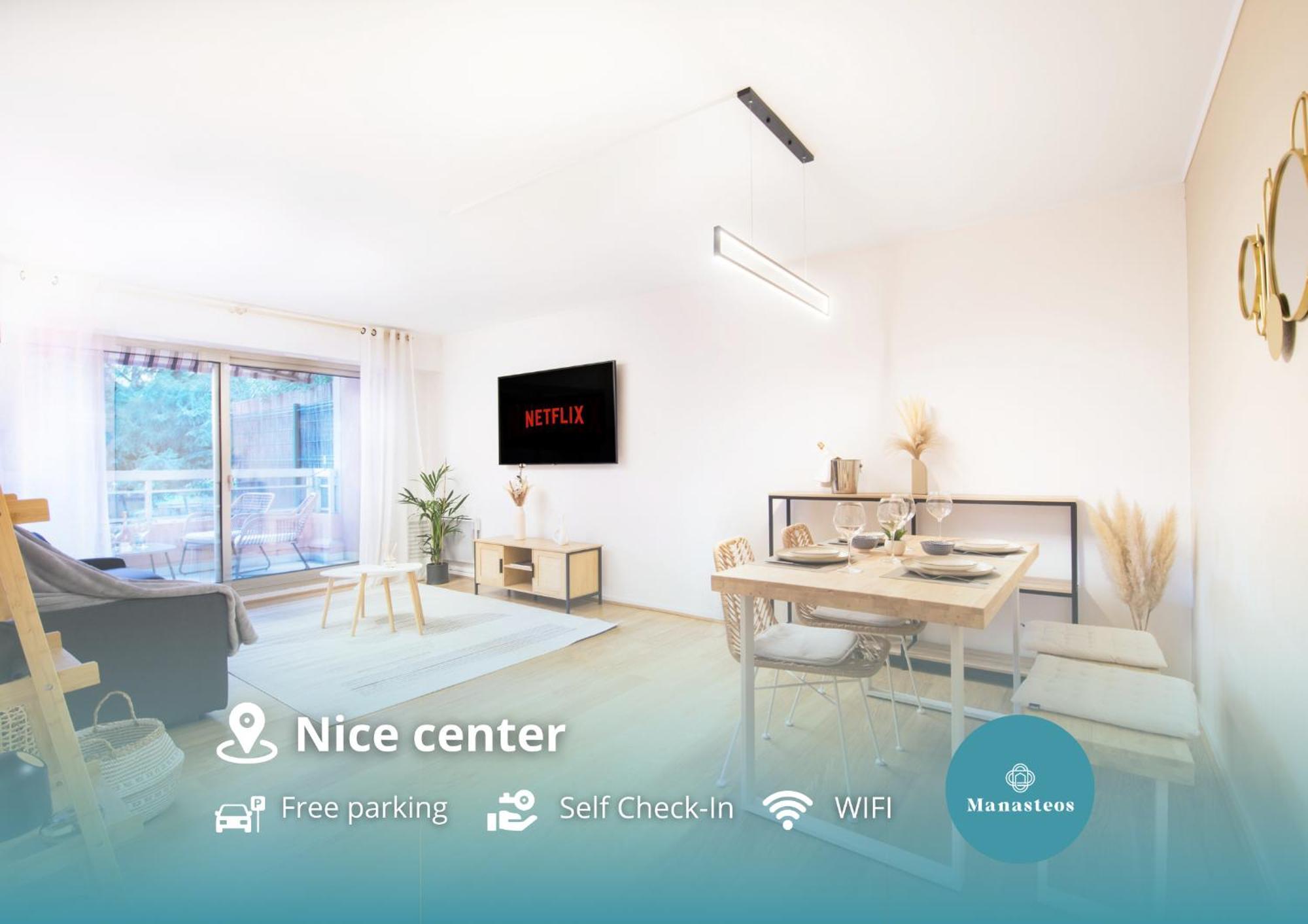 Appartement Renove - Terrasse - Parking - Bm Nice Luaran gambar